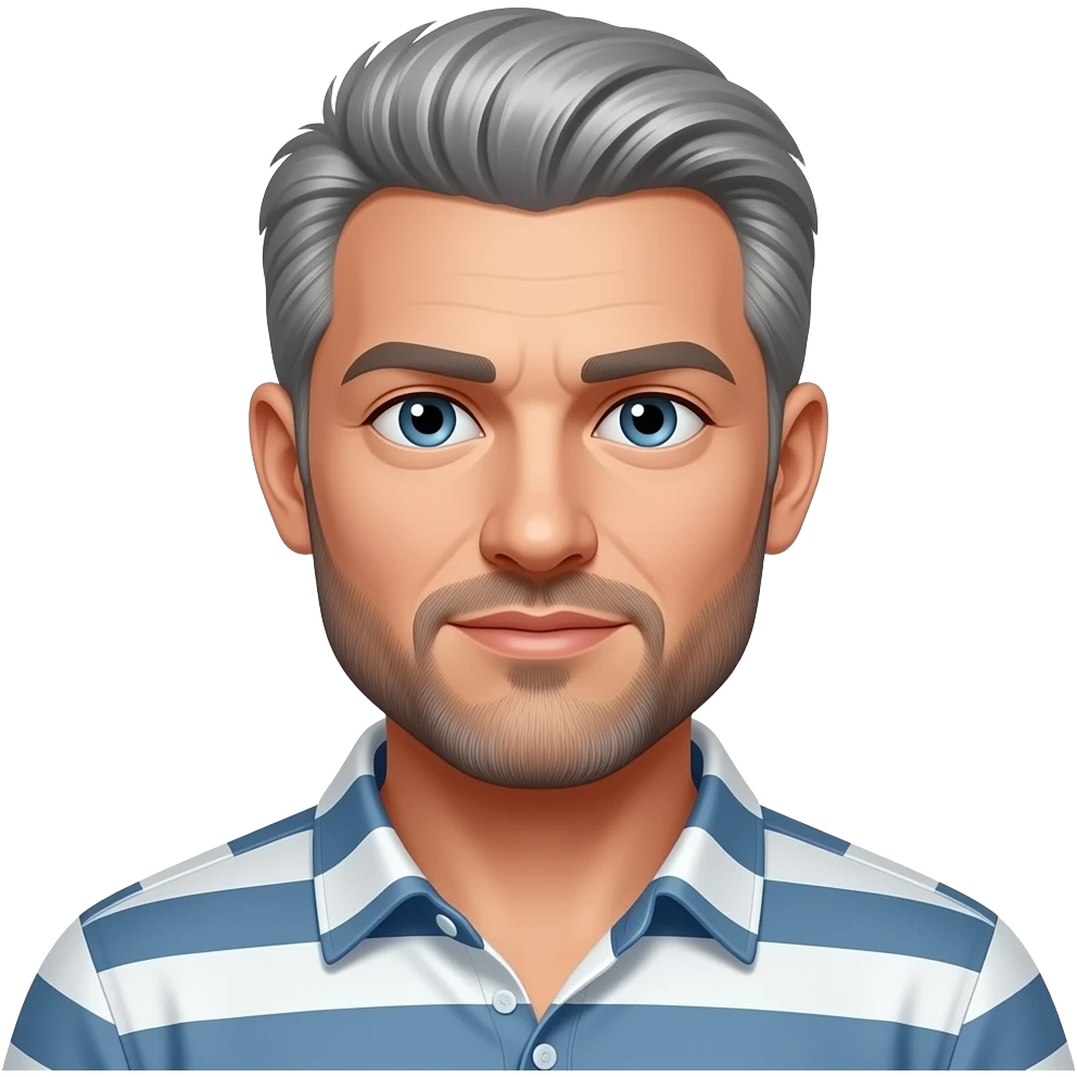 Sexy gray haired daddy nice body horny eyes emoji