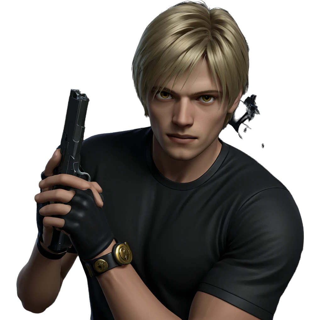 blonde boy with handgun emoji