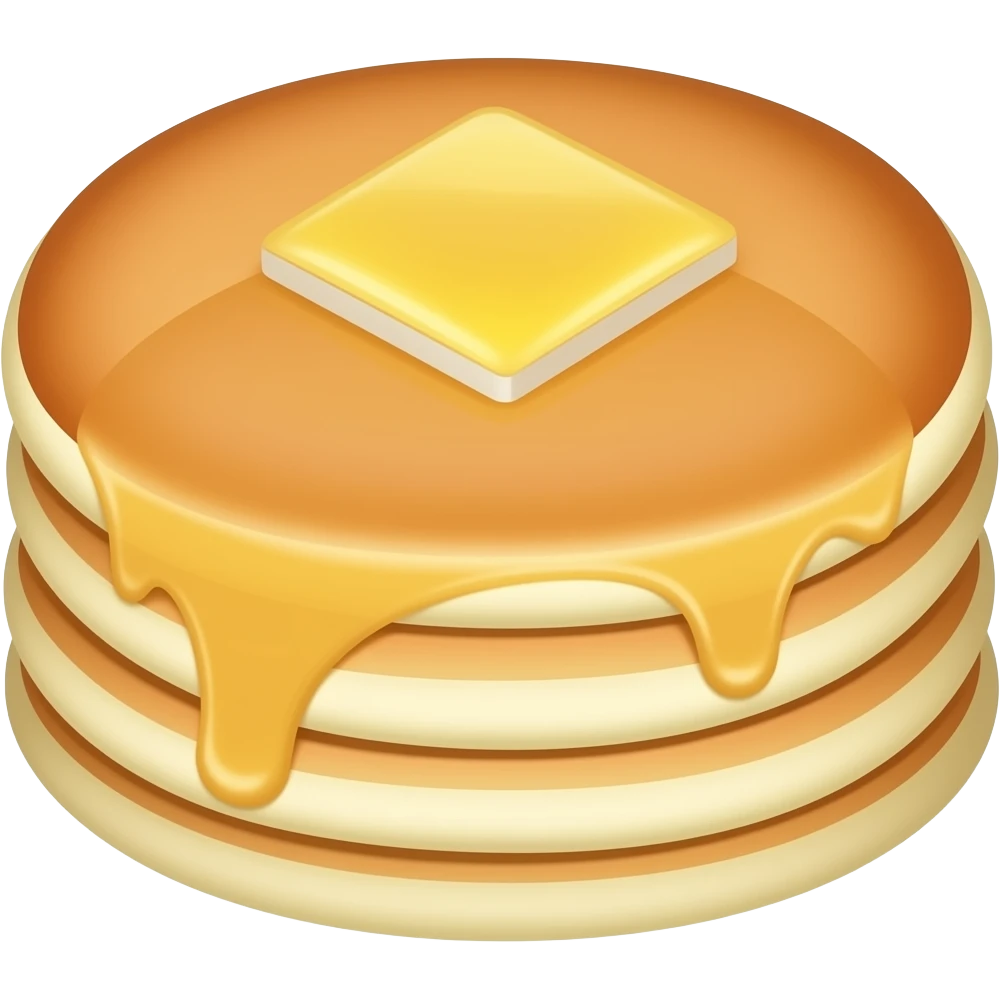 One pancake emoji
