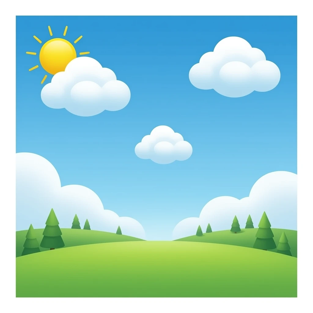 облако белое мягкое плоское emoji