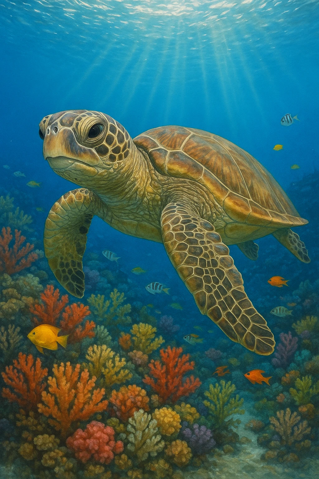 Sea turtle emoji