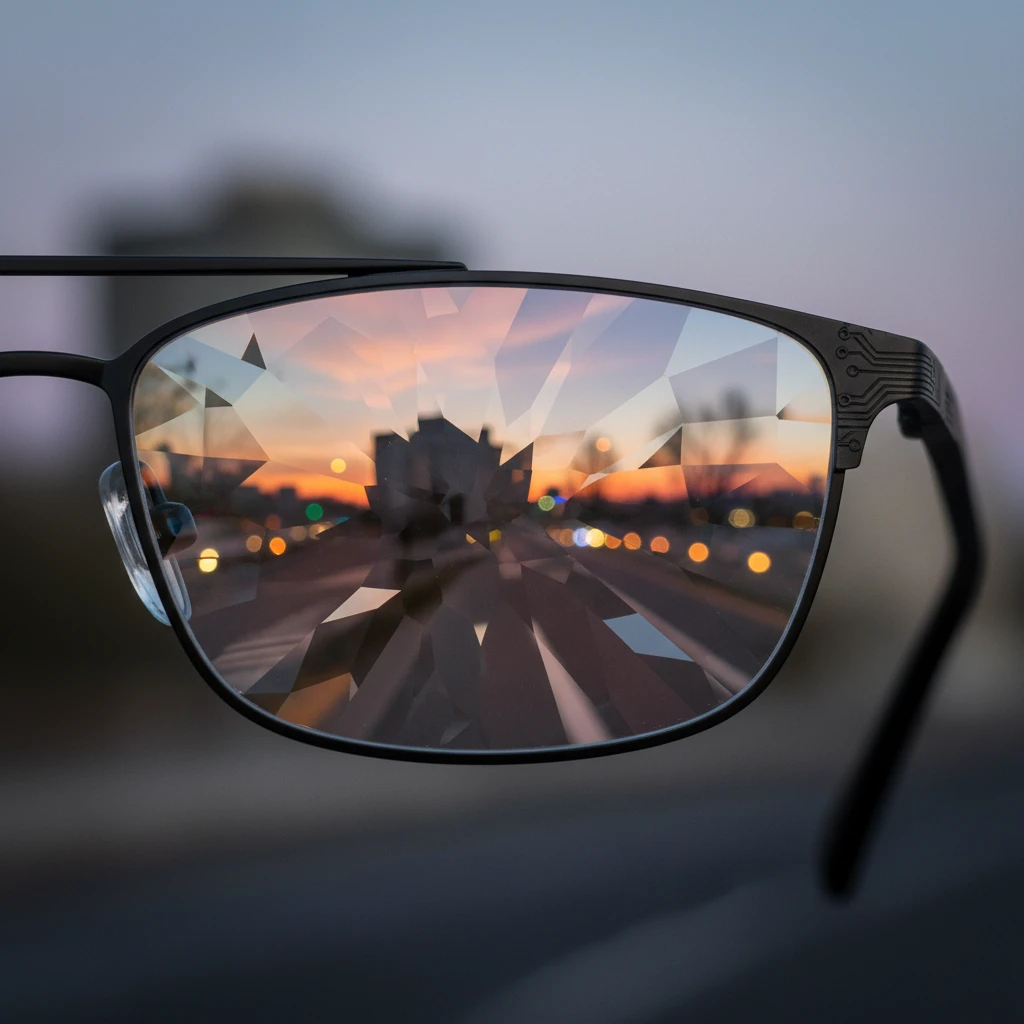 Reflexion texture glasses  emoji