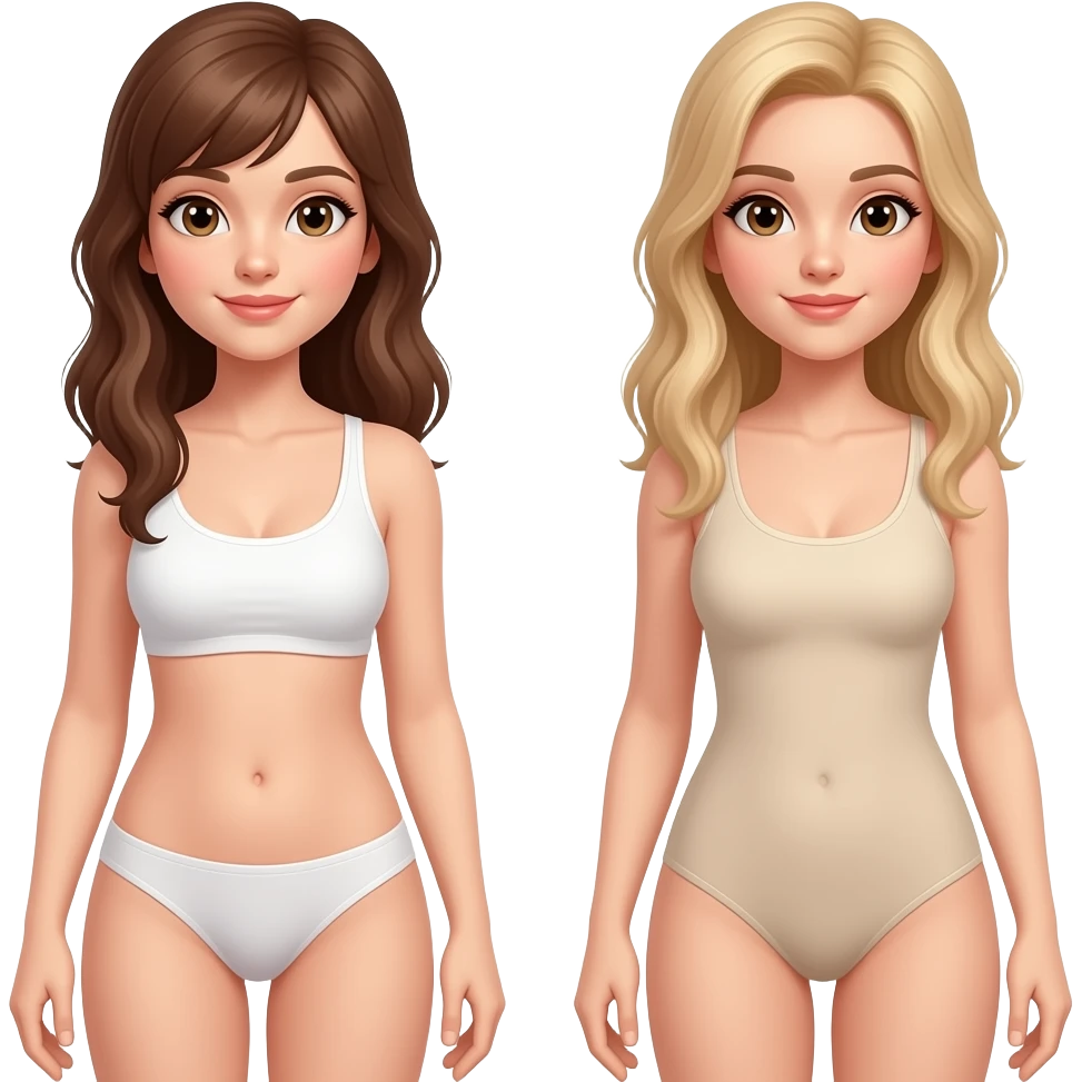Nude girls emoji