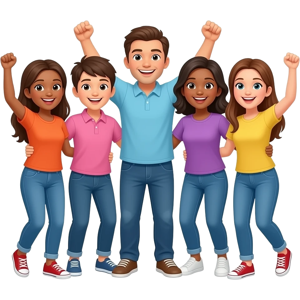 winning with friends emoji