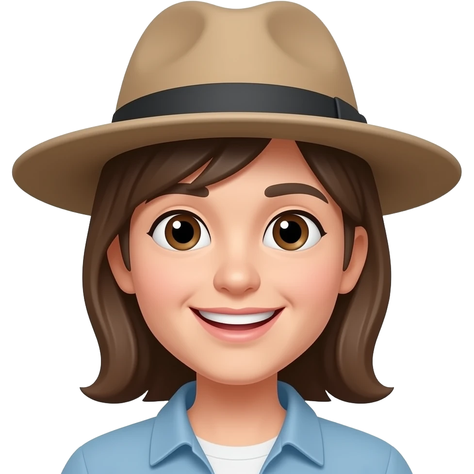 Carinha sorridente Emojis.com um 🙂boné SR emoji
