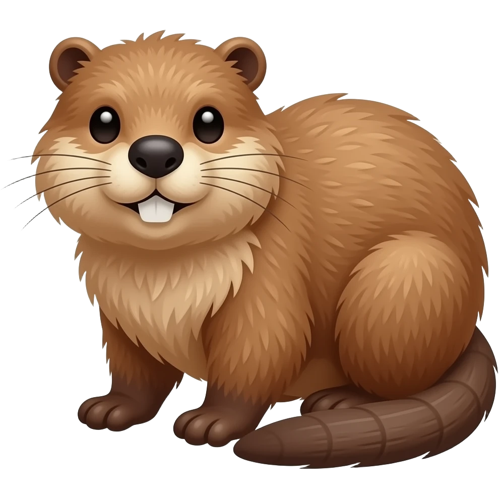 beaver emoji