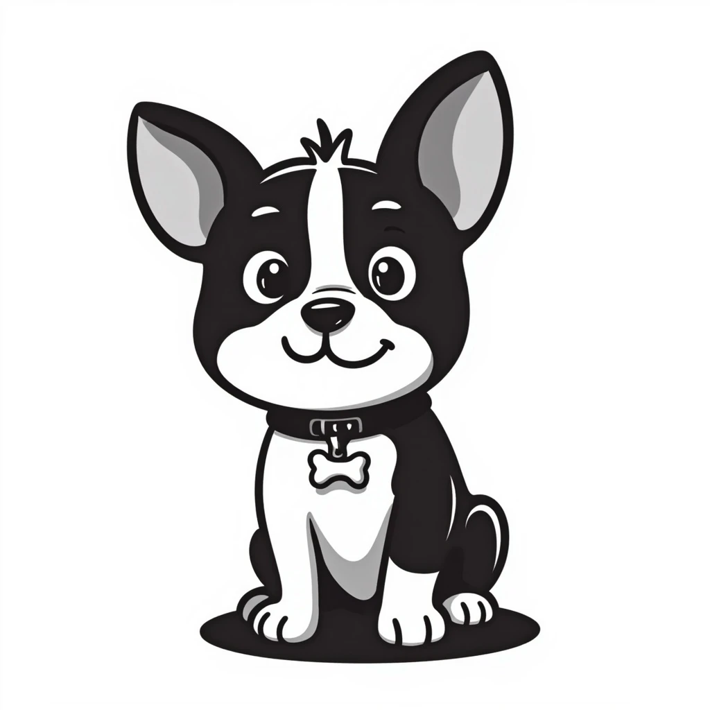 French Bulldog emoji
