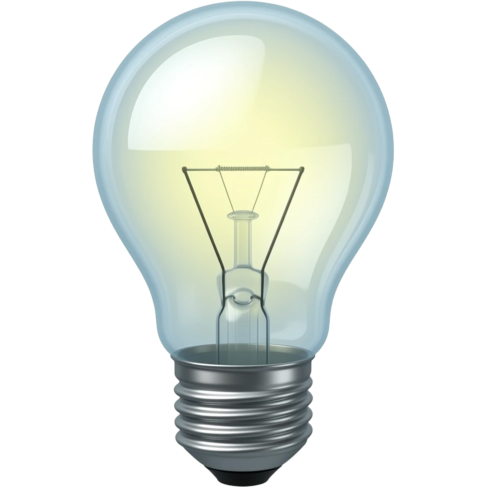 Lightbulb emoji