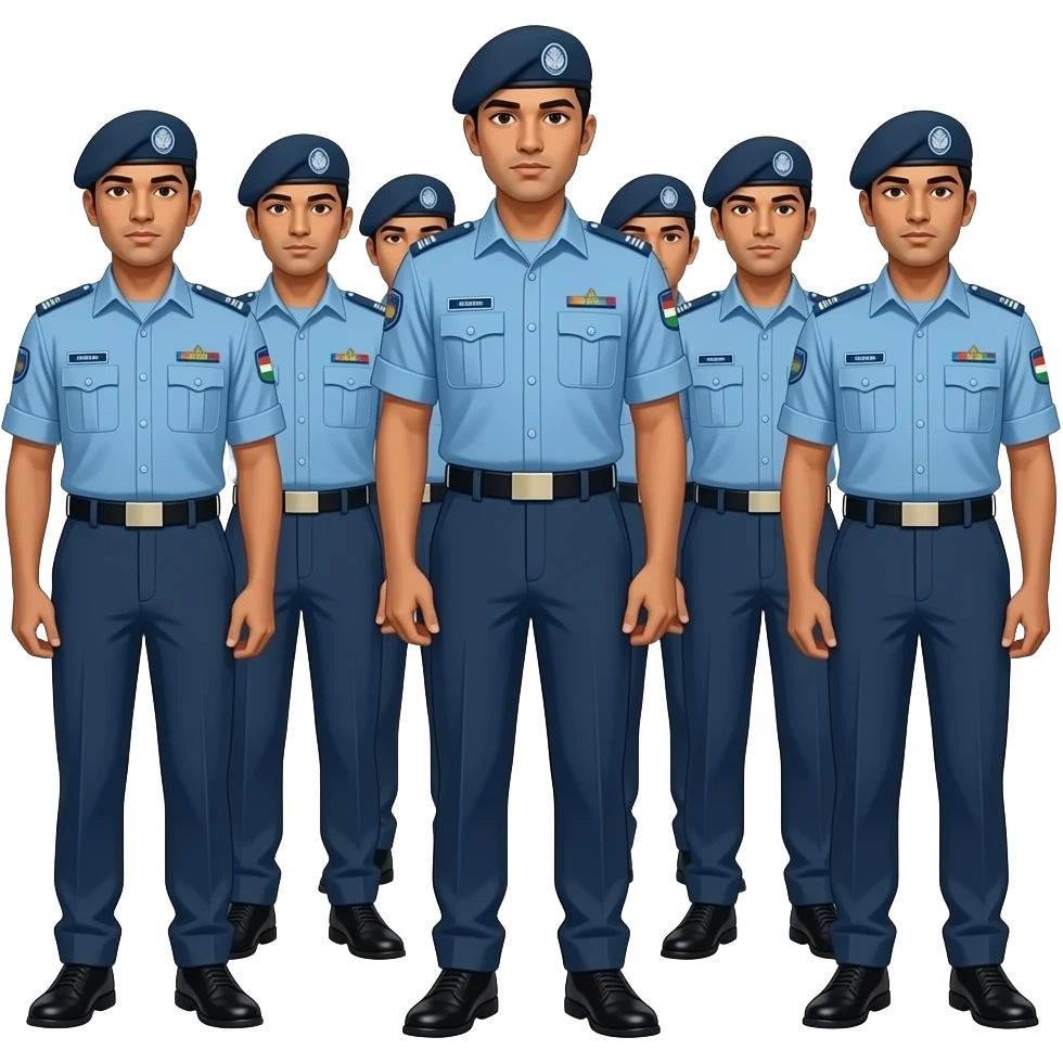 Indian Spacial force emoji