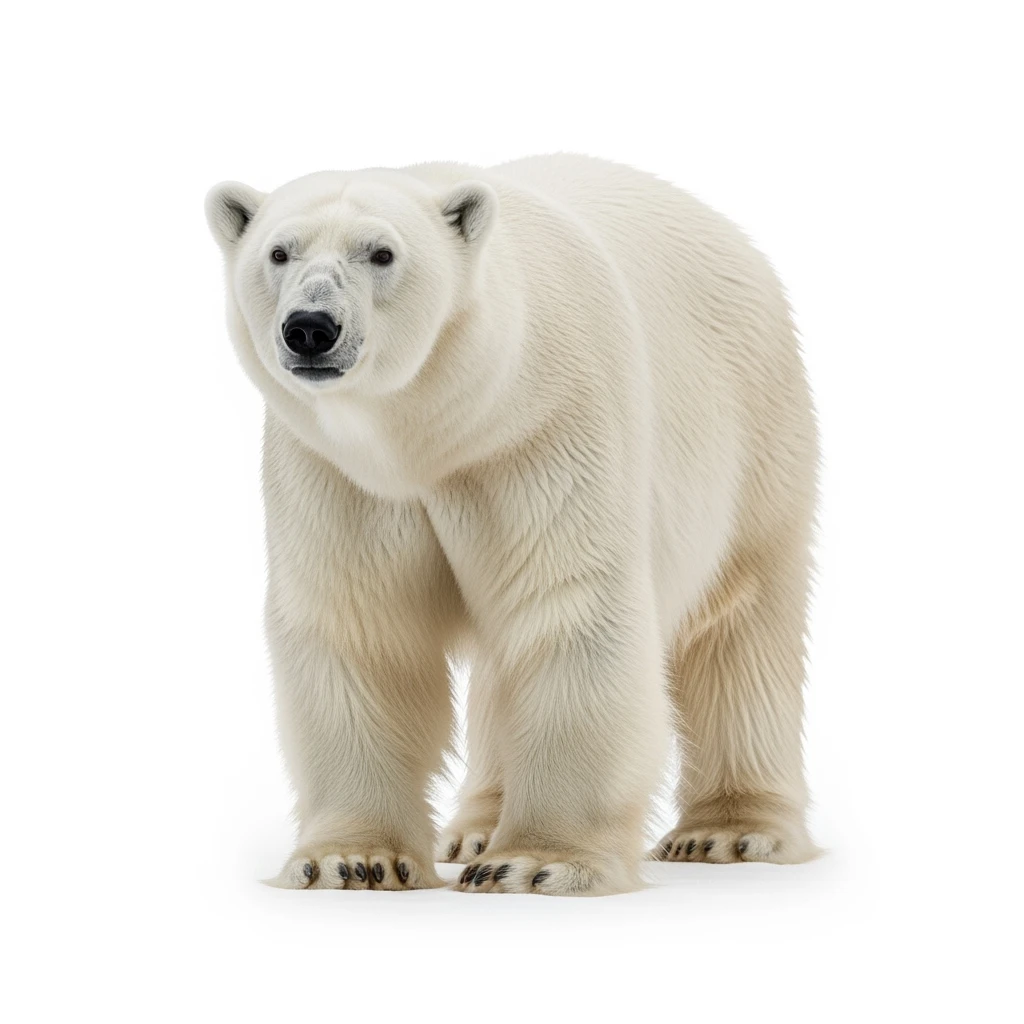 Bear white background emoji