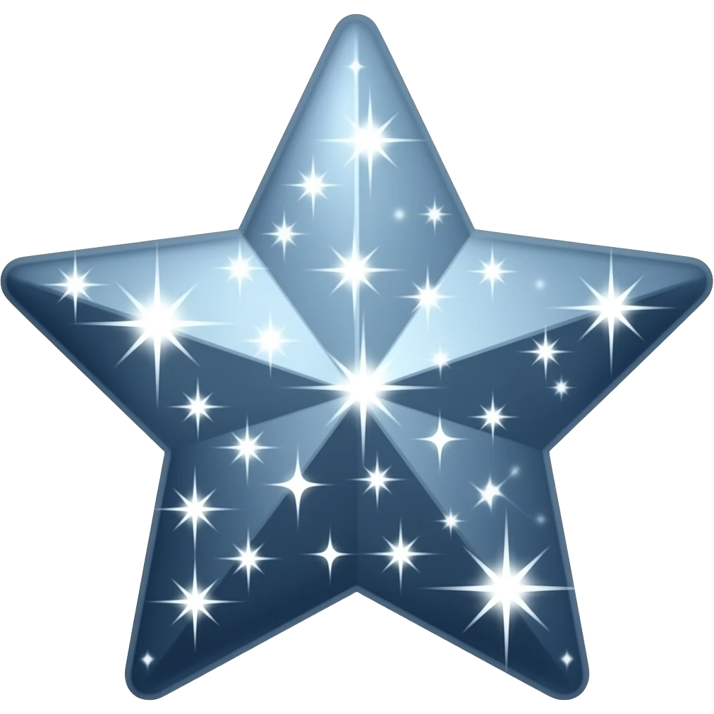 Are just like stars that twinkle emoji