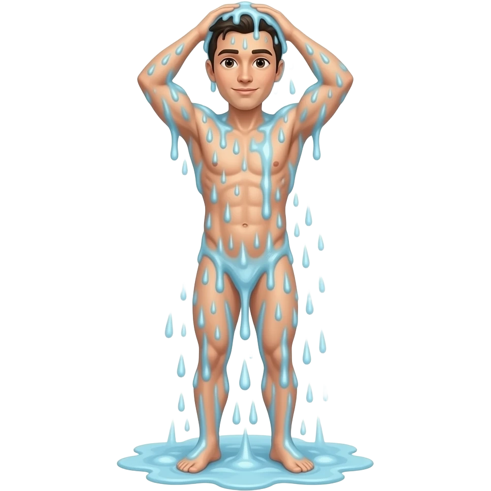 take a shower emoji