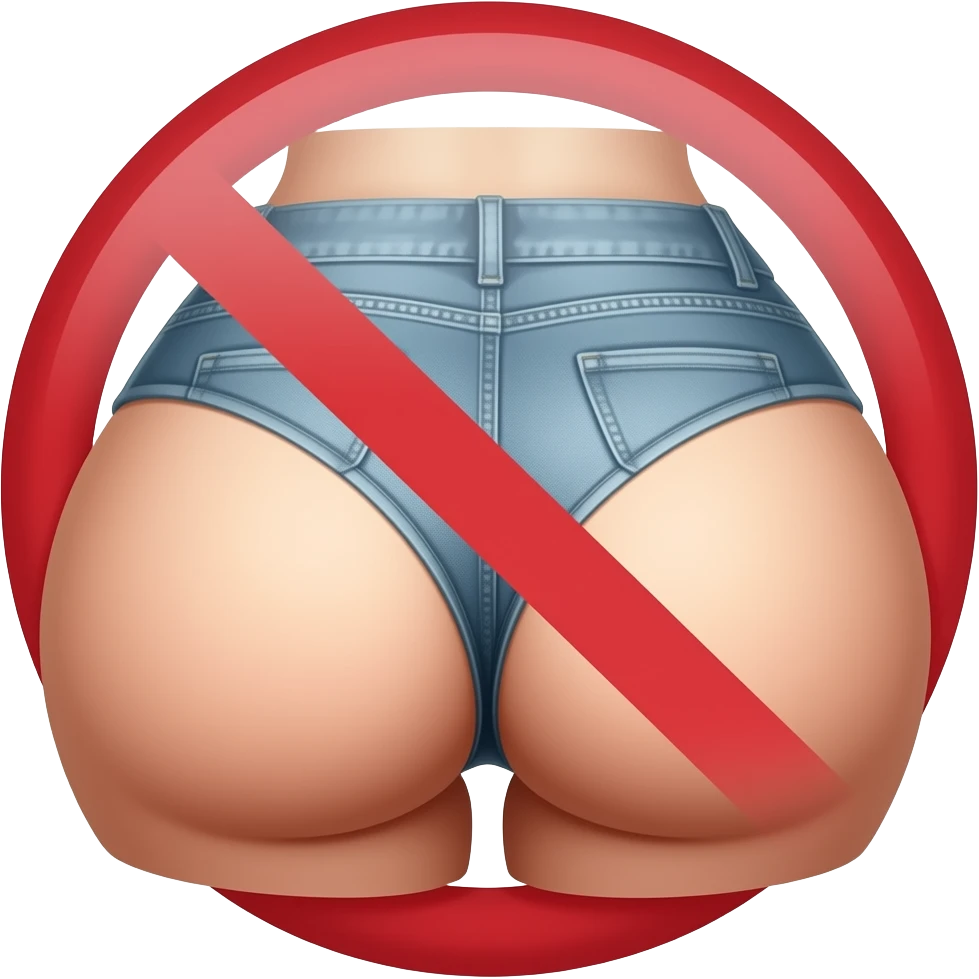Emoji of a woman's pusy, not clothes emoji