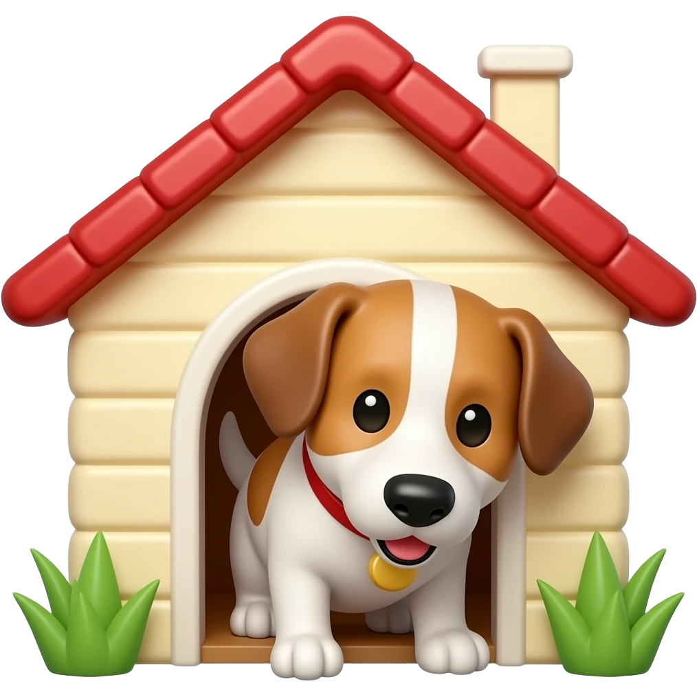 Dog pet house emoji