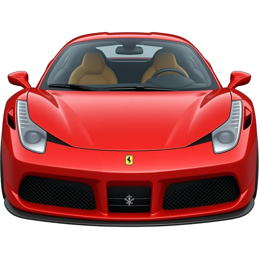 Ferrari car emoji
