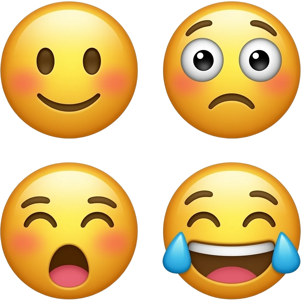 Bimojis que no existan actualmente con expresiones emoji