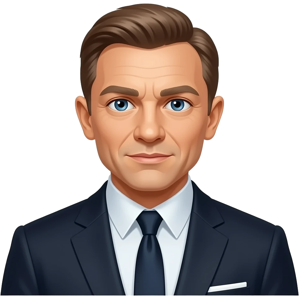 Daniel Craig as James bond emoji