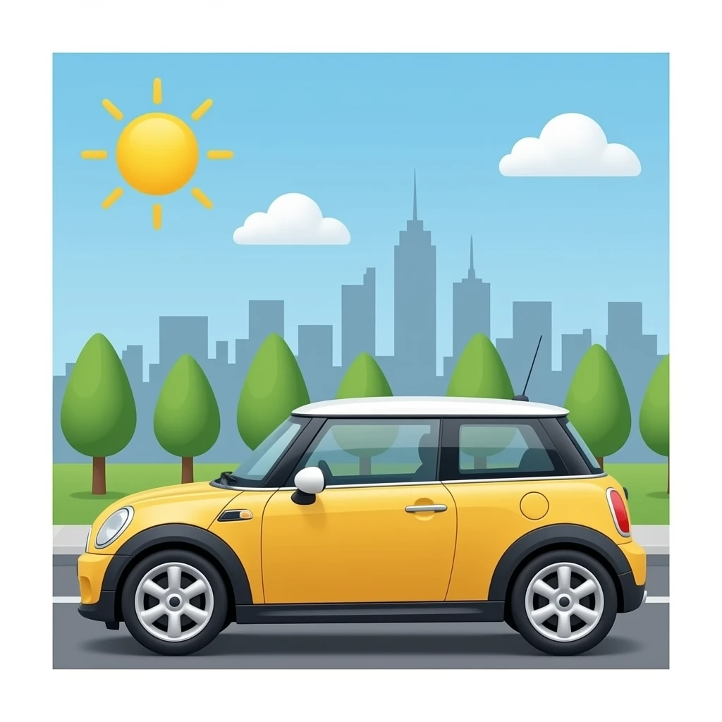 Mini Cooper City emoji