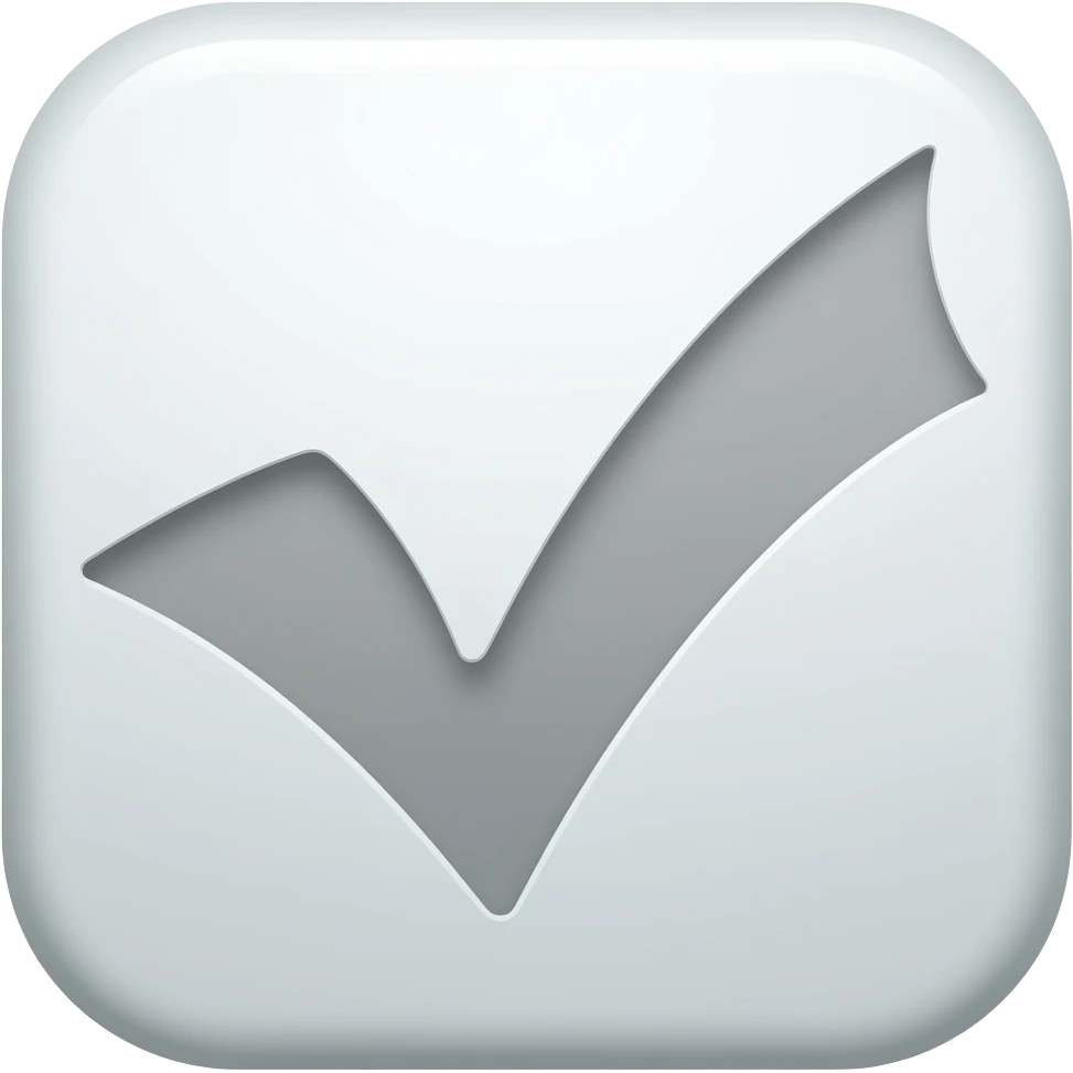 Youtube verified symbol gray coulor emoji