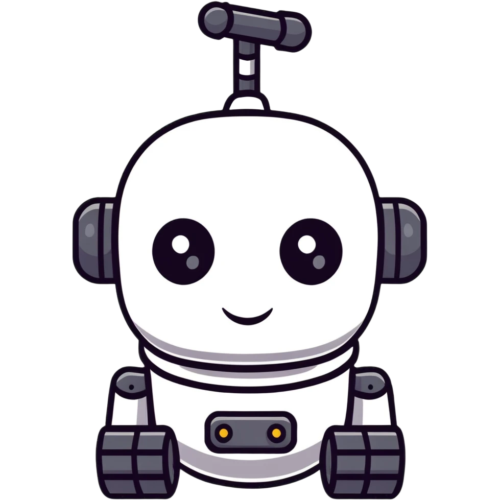 smiling robot head emoji
