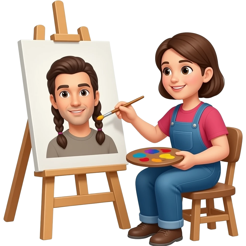 personne qui peint emoji