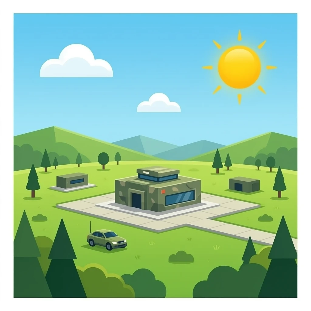 green military base emoji
