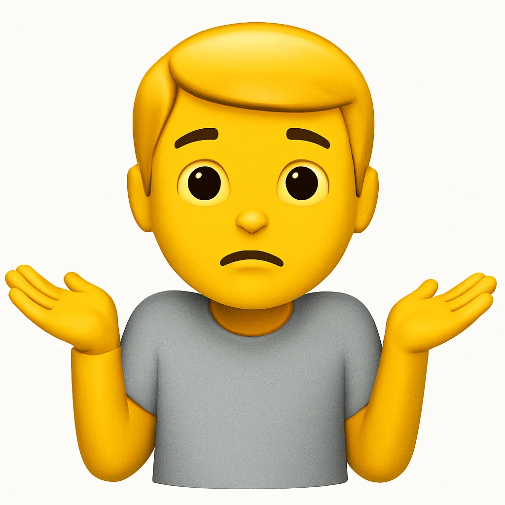 yellow boy light grey shirt shrugging emoji emoji