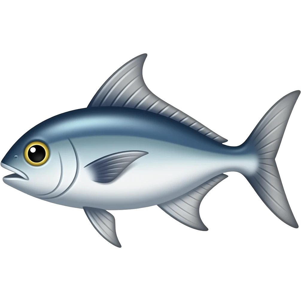 create a flying fish emoji