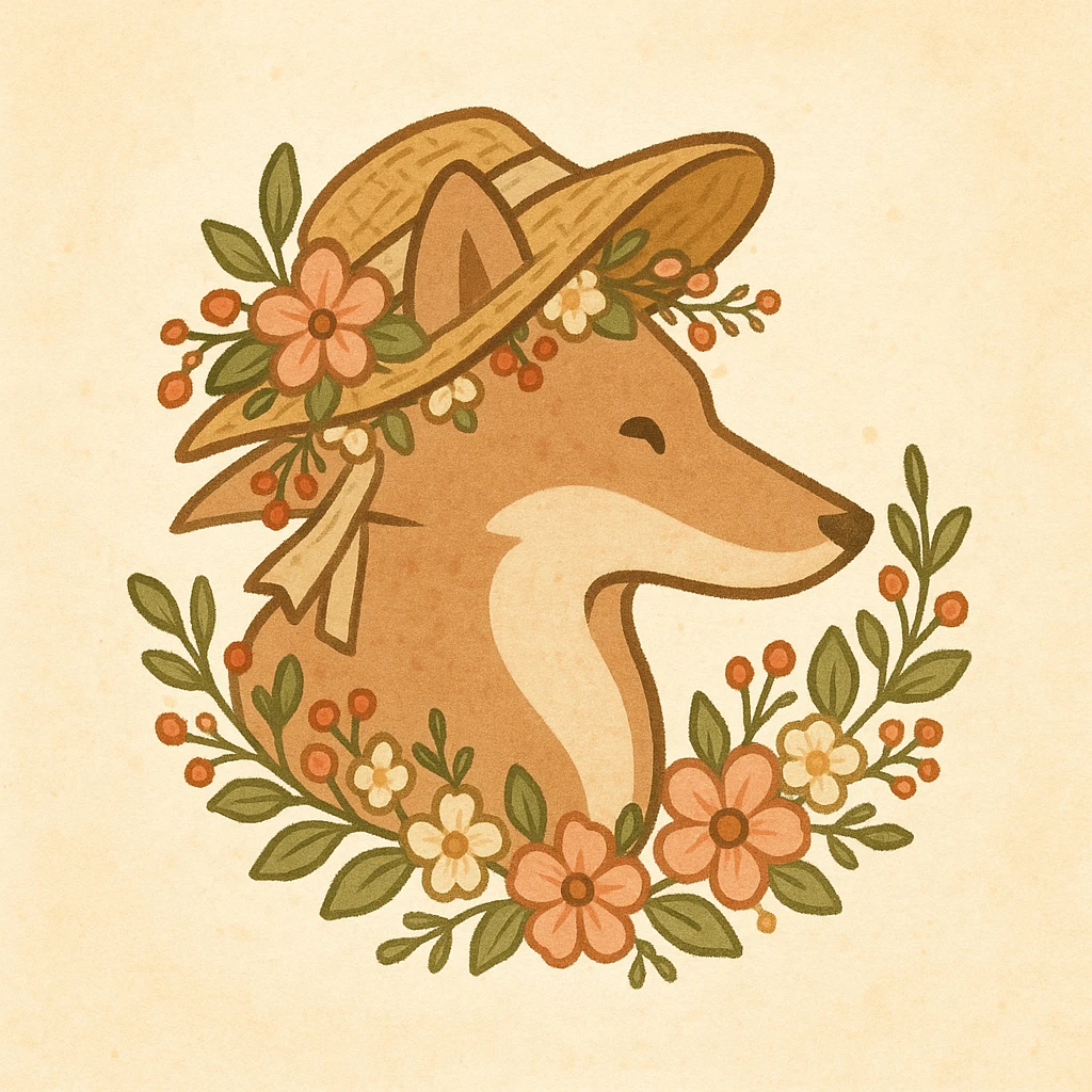 Give the Overwolf logo a cute cottagecore makeover emoji
