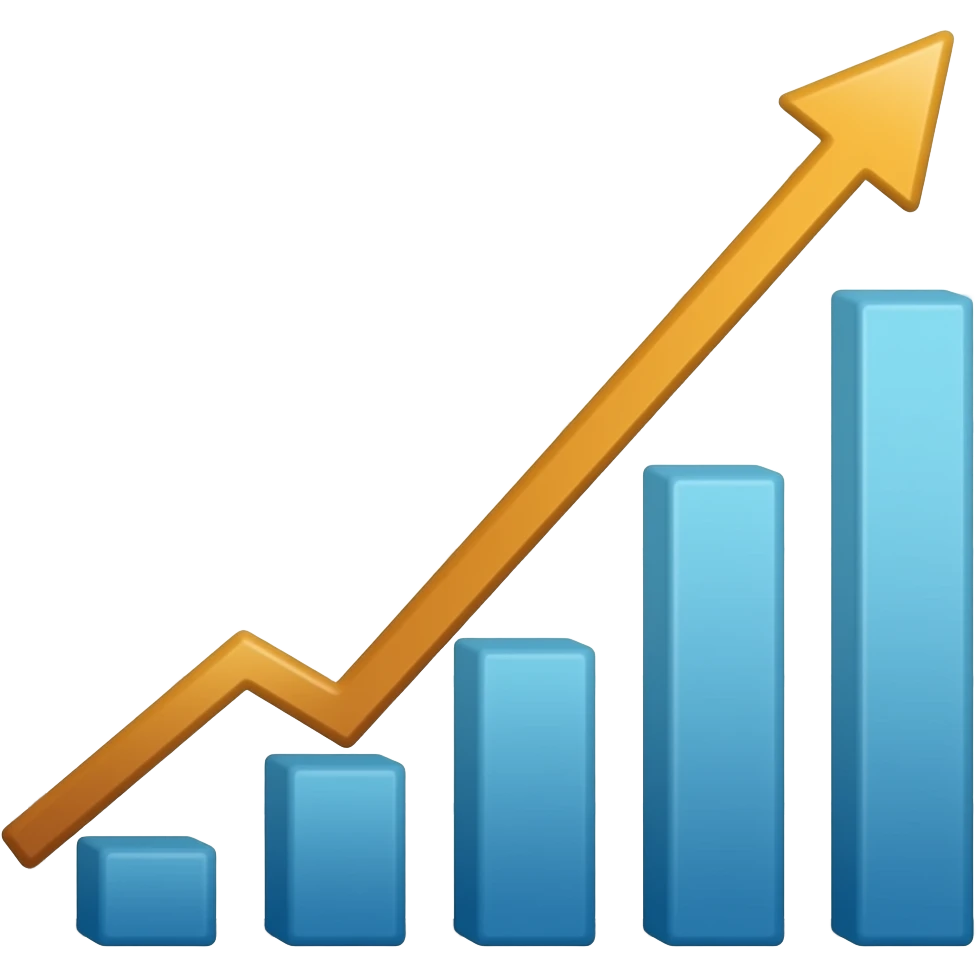 investment portfolio up emoji