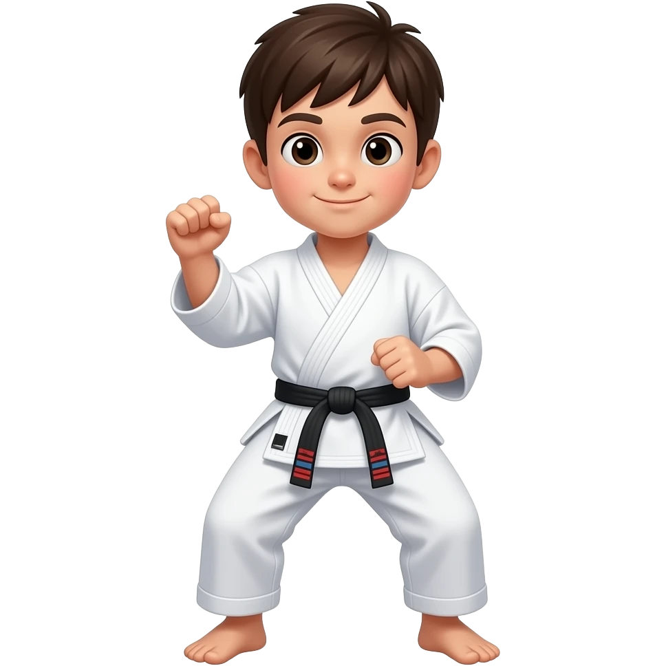 Boy karate kid emoji