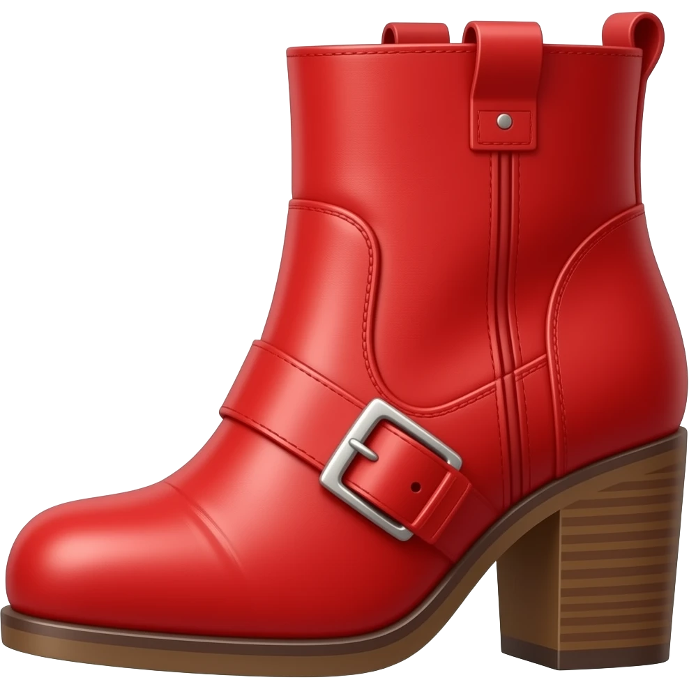 red heeled boots emoji