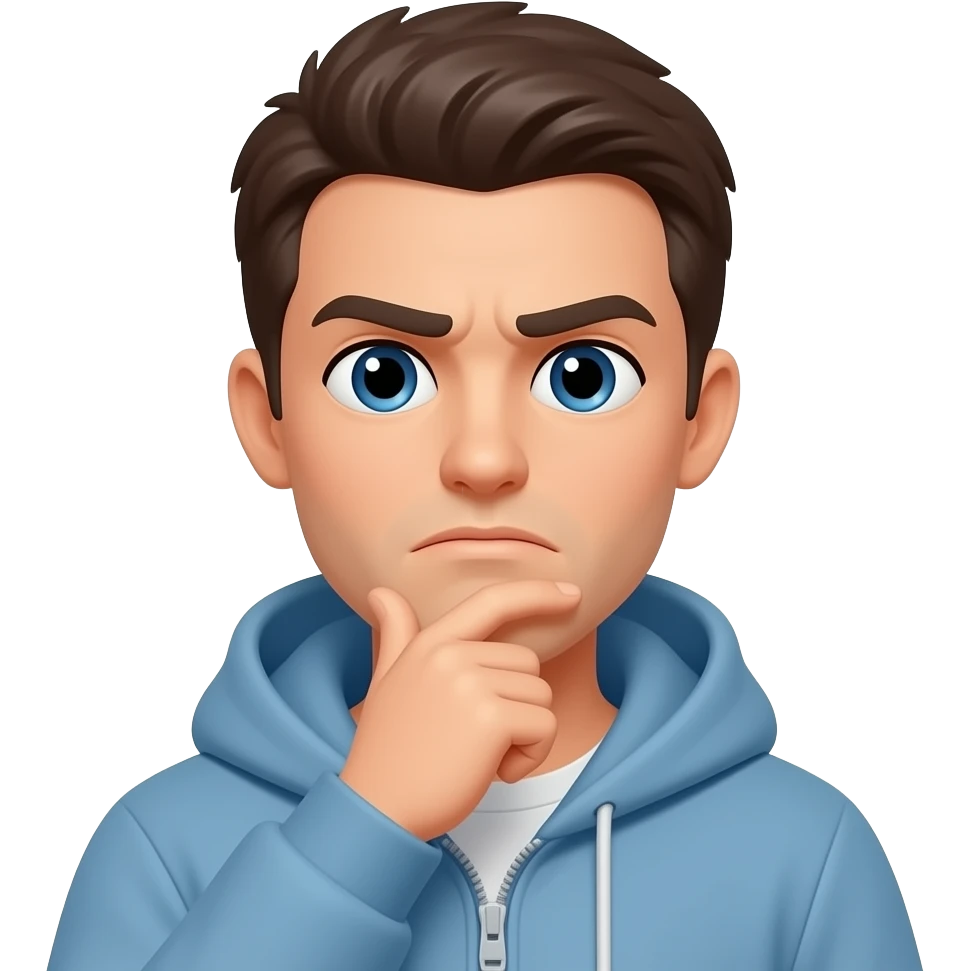 Why it matters: a emoji who's overthinking emoji