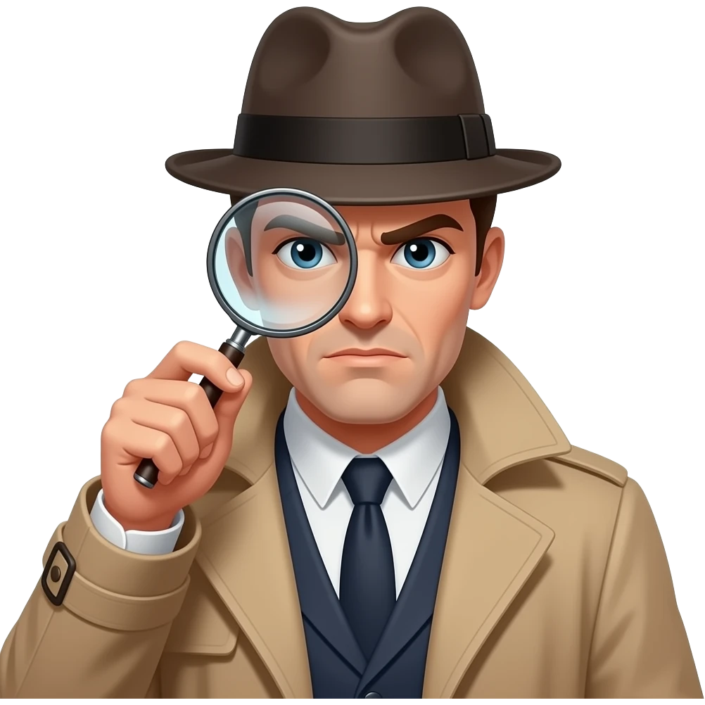 Man Detective emoji