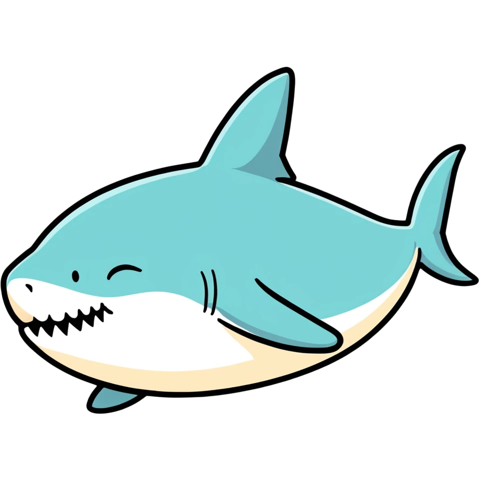 🦈💤🚫 emoji