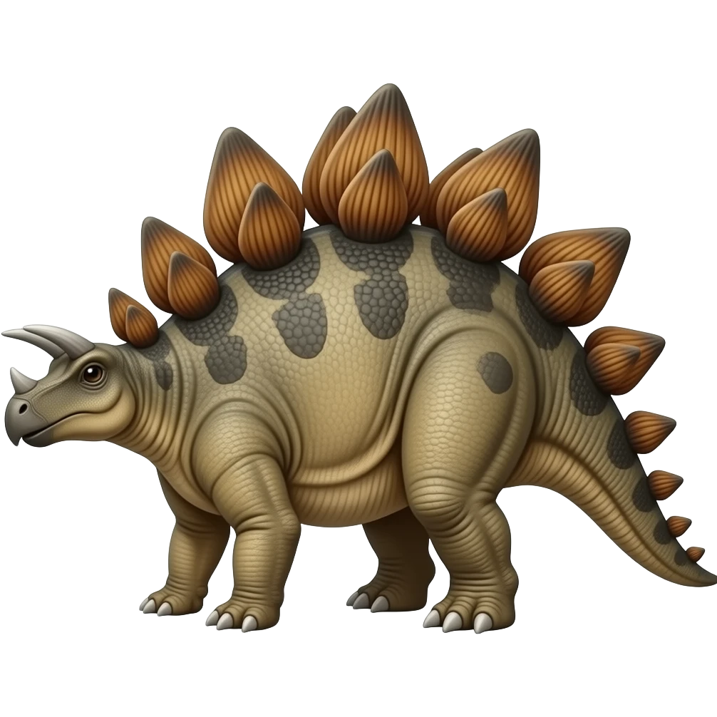 Stegosaurus without legs emoji