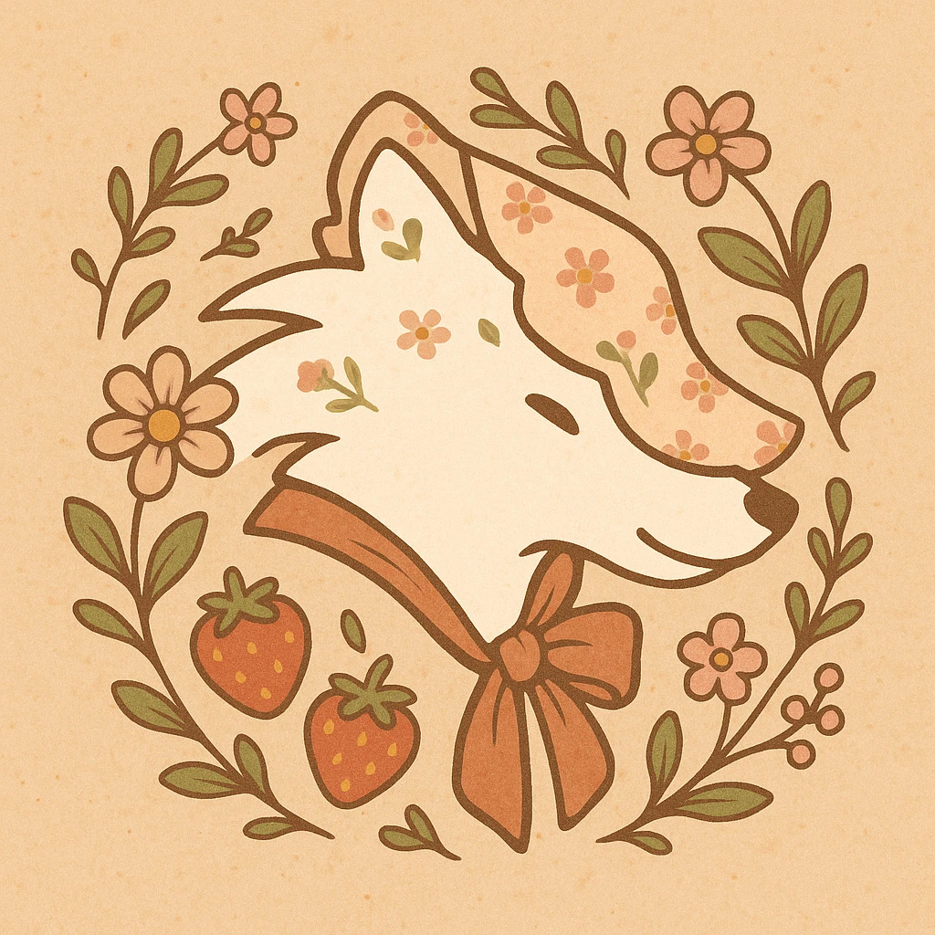 Give the Overwolf logo a cute cottagecore makeover emoji
