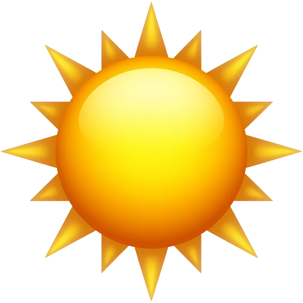 sun emoji