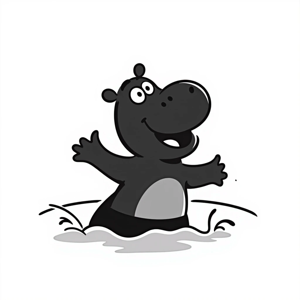 Hippo emoji