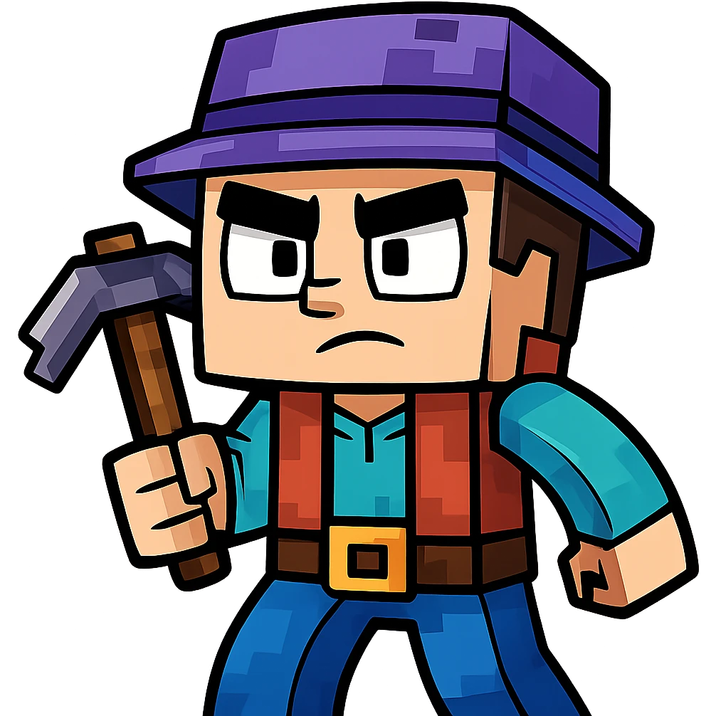 Extract every character from the picture. character including the clothes and accessories they are wearing, and place on a transparent background. Keep the original style and appearance exactly the same. and separately give me the each character picture. There is 3 character in this image. there is two dog

 emoji