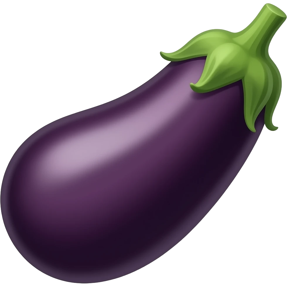veiny eggplant emoji