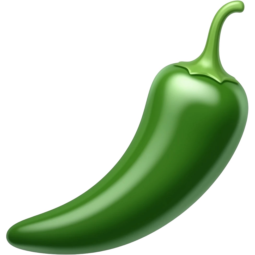 Hari mirchi emoji