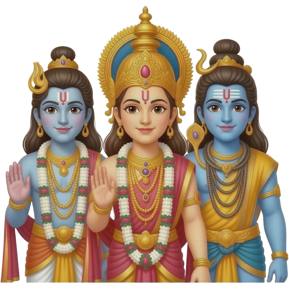God Trinity (Hinduism) emoji