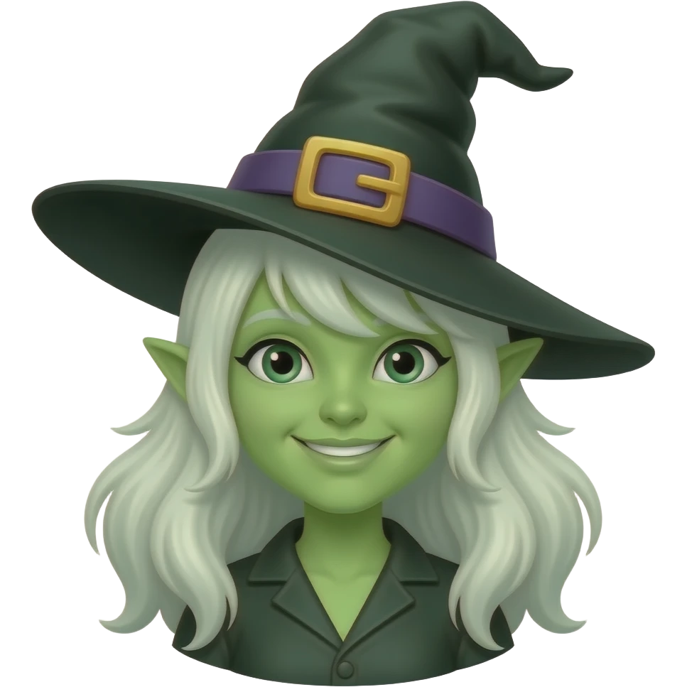 Green Witches emoji