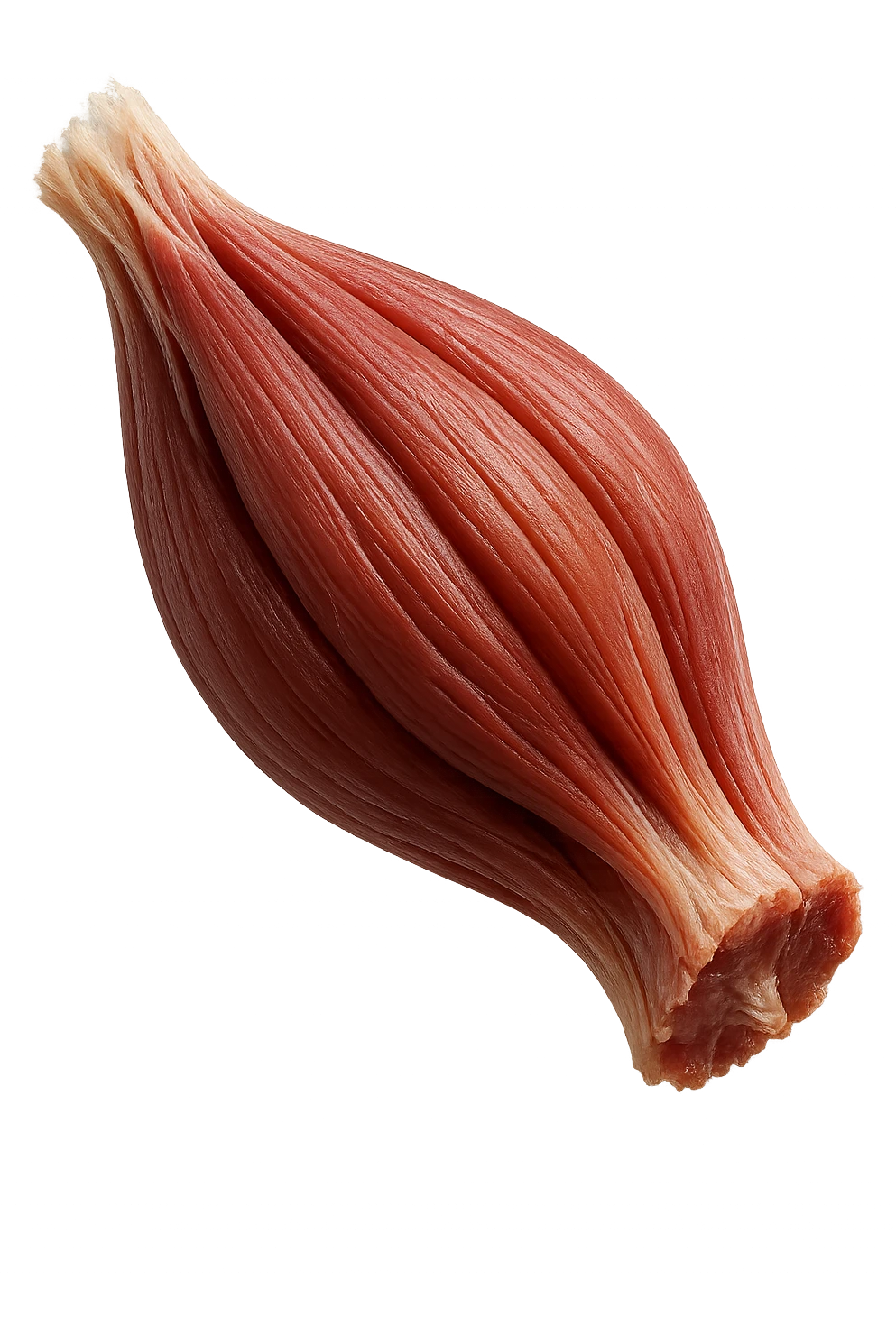 porzione di tessuto muscolare umano iperrealistico fluttua in aria, iperrealistico 4k emoji