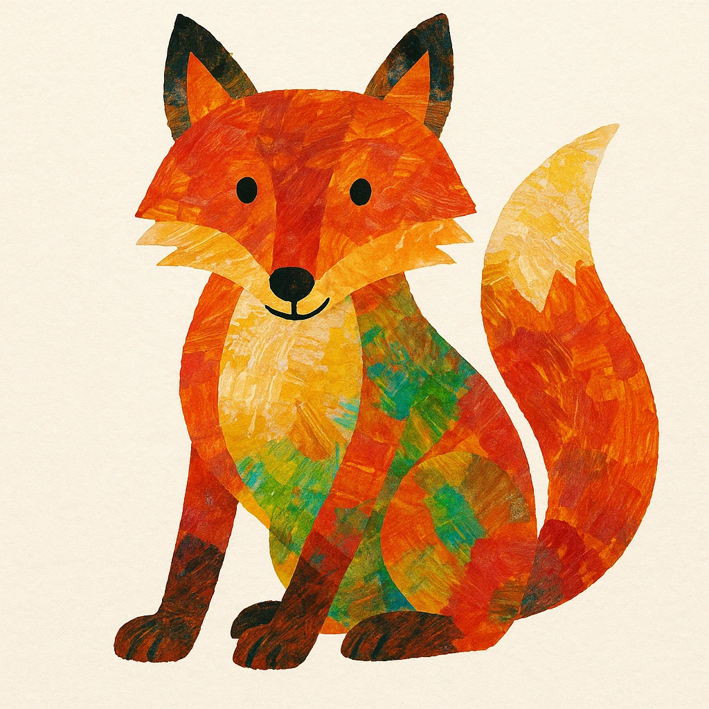 Eric carle fox emoji