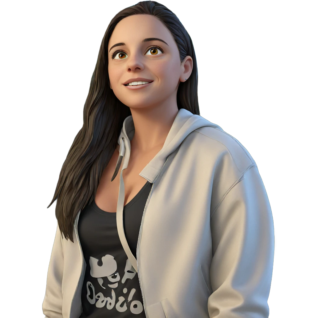 outdoor portrait of a girl emoji