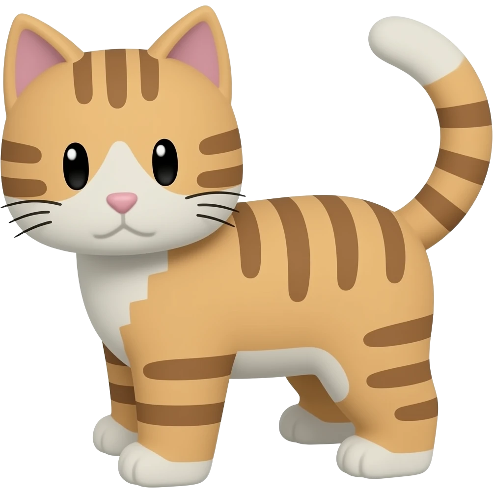 Minecraft cat emoji