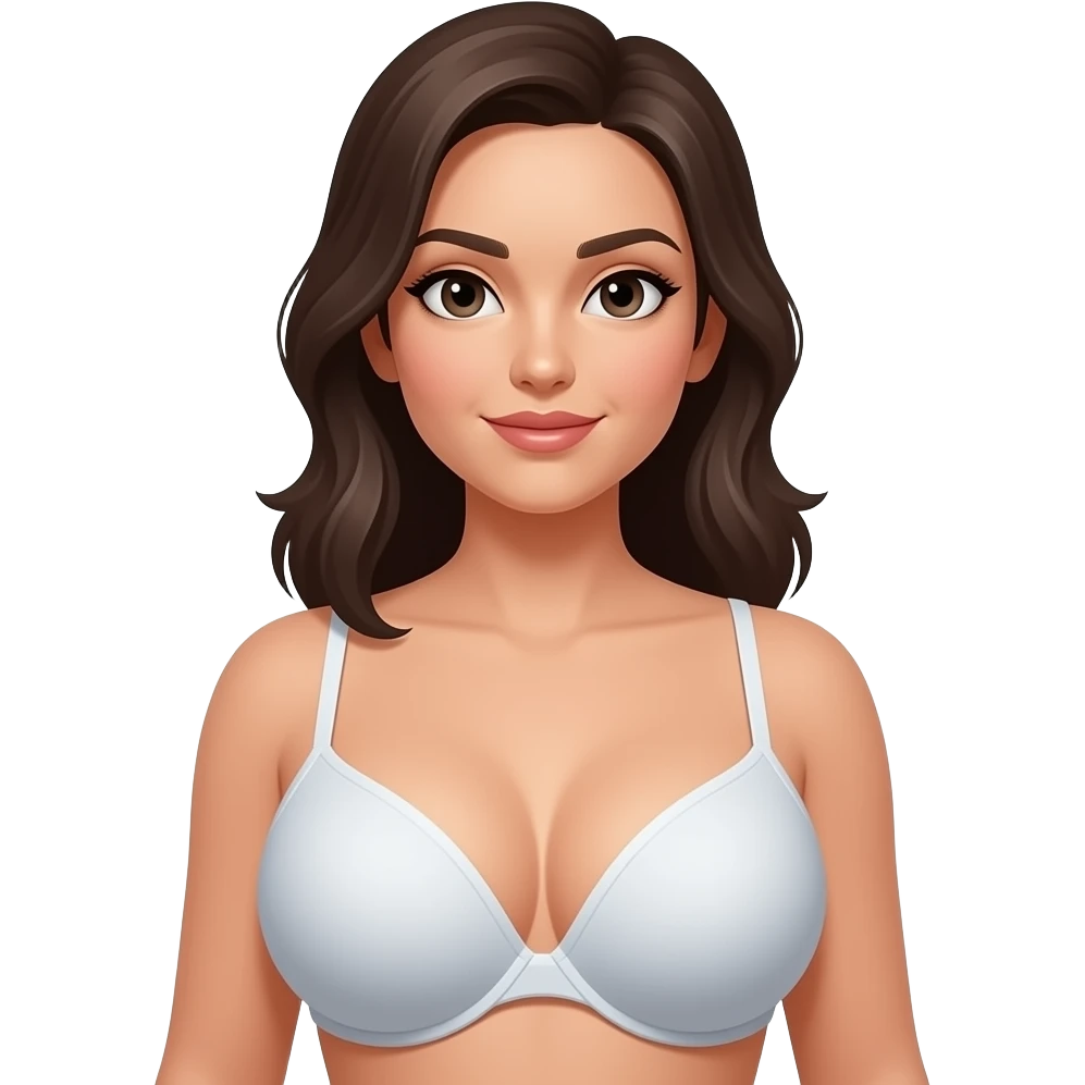 Make in bra with big boobs emoji