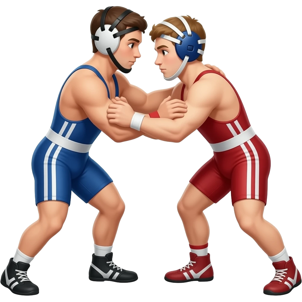 wrestling emoji